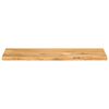 vidaXL Tischplatte mit Baumkante 110x40x3,8 cm Massivholz Mango