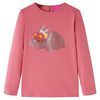 vidaXL Kinder-Langarmshirt Altrosa 140