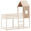 vidaXL Dach f&uuml;r Kinderbett 60x99x139,5 cm Massivholz Kiefer