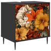 vidaXL Badezimmerschrank GENNEP Schwarz Eichen-Optik 60 x 40 x 61 cm