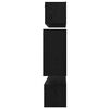 vidaXL TV-Schrankset 6 pcs Schwarz Eichen-Optik Holzwerkstoff
