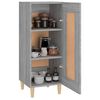 vidaXL Sideboard Grau Sonoma 34,5x34x90 cm Holzwerkstoff