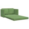 vidaXL Schlafsofa Hellgr&uuml;n 204 x 122 x 60 cm Samt