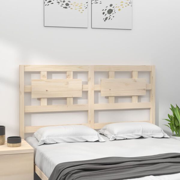 vidaXL Bett-Kopfteil 205,5x4x100 cm Massivholz Kiefer