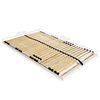 vidaXL Lattenrost mit 28 Latten 7 Zonen 120x200 cm