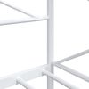 vidaXL Tagesbett ohne Matratze Wei&szlig; 90x190 cm Stahl