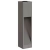 vidaXL Solar LED Wegeleuchte 2 pcs Bronze Wetterfeststahl
