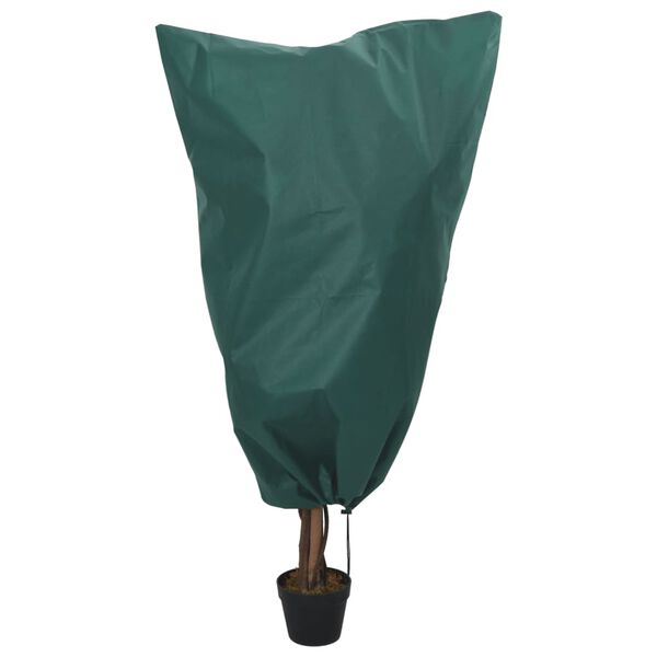 vidaXL Wintervlies mit Kordelzug 4 Stk. 70 g/m&sup2; 0,8x1 m