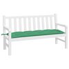 vidaXL Gartenbank-Auflage Gr&uuml;n 150x50x7 cm Oxford-Gewebe