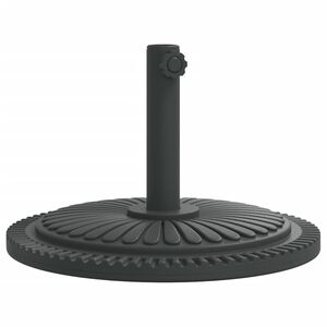 vidaXL Sonnenschirmst&auml;nder f&uuml;r &Oslash;38/48 mm Mast 12 kg Rund