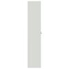 vidaXL Aktenschrank Hellgrau und Blau 90x40x200 cm Stahl