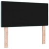 vidaXL LED Kopfteil mit LED-Lichtleisten Gr&uuml;n 80 cm Polyester
