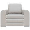 vidaXL Schlafsofa Wolkengrau 98 x 71 x 83 cm Stoff