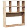 vidaXL Kopfteil mit Stauraum 90 cm Massivholz Kiefer