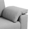 vidaXL Sofa 178cm Wolkengrau Stoff