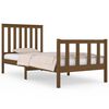vidaXL Massivholzbett Honigbraun Kiefer 90x190 cm