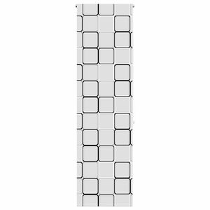 vidaXL Duschrollo 70x240 cm Stoffbreite 66 cm