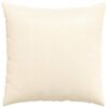 vidaXL Sofakissen 2 St&uuml;ck Creme 80 x 80 cm Cordstoff