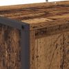 vidaXL Schuhschrank mit T&uuml;r Altholz 79 x 36 x 100 cm Holzwerkstoff