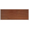 vidaXL Fensterbank Braunes Holz 60 x 30 x 4,5 cm PVC