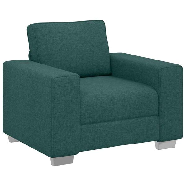 vidaXL Sofa Dunkelgr&uuml;n 100 x 77 x 82 cm Stoff