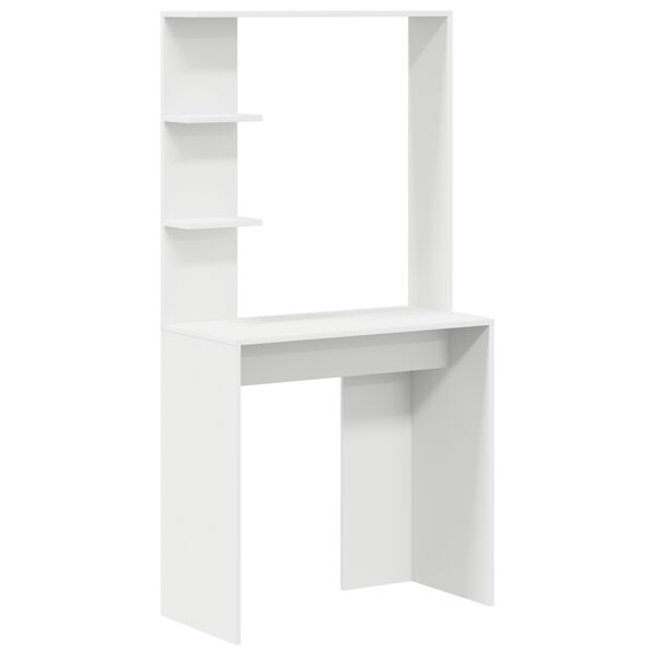 vidaXL Schreibtisch 2 pcs Wei&szlig;
