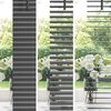 vidaXL Venetianer Jalousie Verstellbar Silber Grau 150 x 50 cm PVC