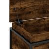 vidaXL Aufbewahrungsbox mit Deckel R&auml;uchereiche 100x40x51,5 cm