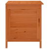 vidaXL Gartentruhe Braun 50x49x56,5 cm Massivholz Tanne