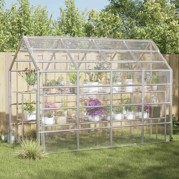 vidaXL Pflanzenabdeckung mit &Ouml;sen 3x6 m PVC