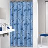 Sealskin Duschvorhang Delfino 180x200 cm Blau