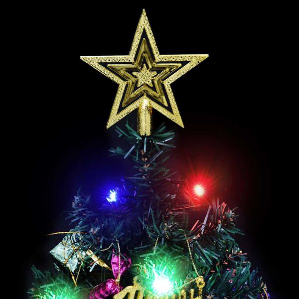 vidaXL K&uuml;nstlicher Mini-Weihnachtsbaum mit Beleuchtung 20 LEDs 45 cm