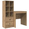 vidaXL Schreibtisch Artisan-Eiche 115,5 x 50 x 127 cm 2 Stk.