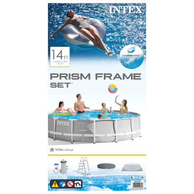 Intex Prism Frame Premium Swimmingpool-Set 427x107 cm