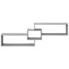 vidaXL Wandschrank 158x18x53 cm Grau Sonoma Holzwerkstoff
