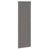 vidaXL Verdunkelungsrollo Grau 45x130 cm Stoffbreite 40,7 cm Polyester