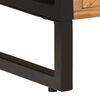 vidaXL Badschrank 40x30x100 cm Massivholz Akazie und Eisen