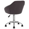 vidaXL Esszimmerst&uuml;hle 4 Stk. Drehbar Taupe Stoff