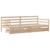 vidaXL Tagesbett mit Schubladen 90x190 cm Massivholz Kiefer