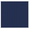 vidaXL Gewichtsdecke Blau 220x240 cm 15 kg Stoff