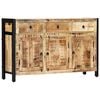 vidaXL Sideboard 120x35x76 cm Massivholz Mango