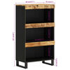 vidaXL Beistellschrank 60x33x107 cm Massivholz Mango