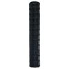 vidaXL Eurozaun Grau 1,2 x 25 m PVC-beschichtetes Eisen