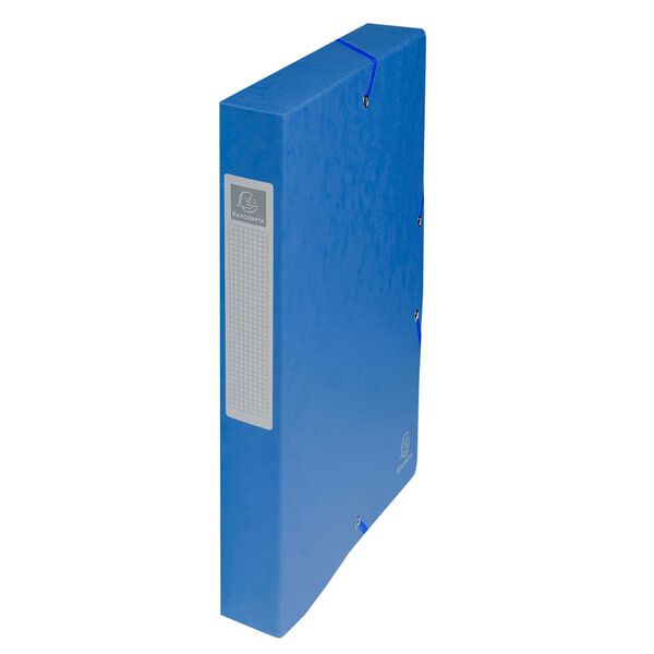 Exacompta Sammelbox mit Gummizug 8 Stk. A4 40 mm Presspappe