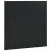 vidaXL 4-tlg. Raumteiler 2 Stk. Schwarz 160x180 cm Stahl