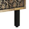 vidaXL Beistellschrank 60x33x75 cm Massivholz Mango
