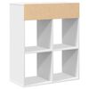 vidaXL B&uuml;cherregal Wei&szlig; 66x31x80 cm Holzwerkstoff