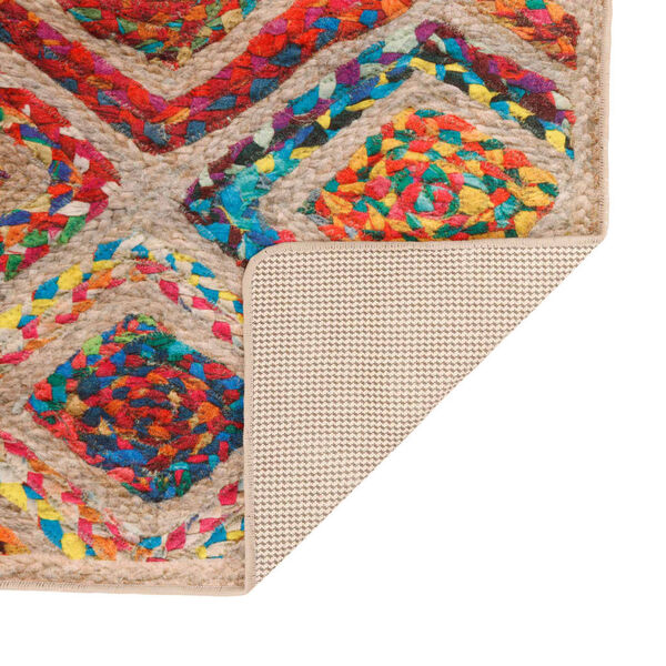 vidaXL Teppich Waschbar Mehrfarbig 160x230 cm