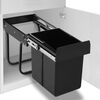 vidaXL Abfallsammler Soft-Close 20 L