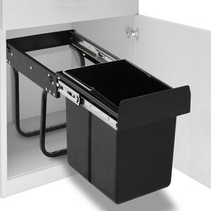 vidaXL Abfallsammler Soft-Close 20 L